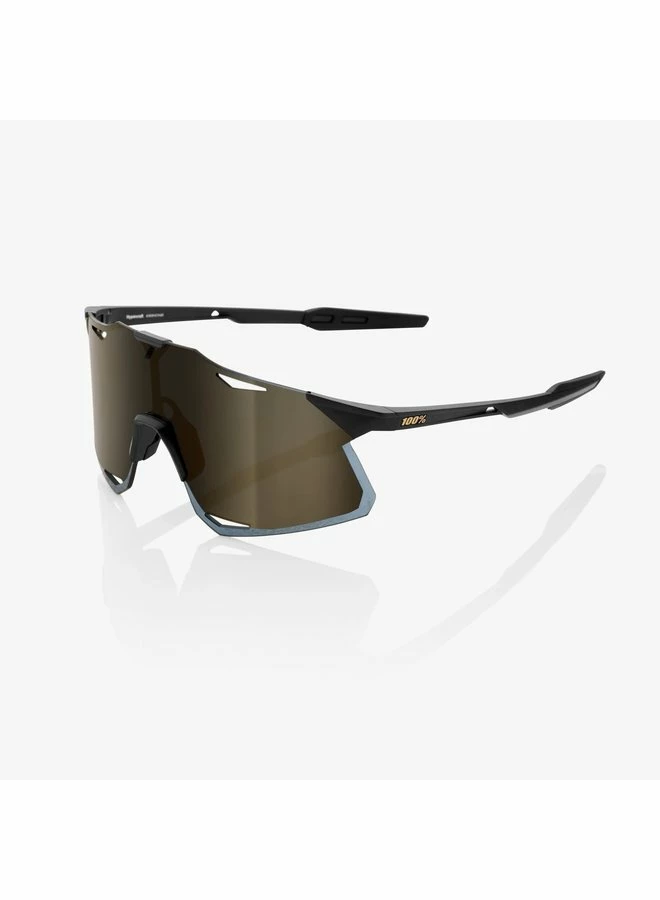 100% Hypercraft - Matte Black - Soft Gold Mirror Lens 3 100% Hypercraft - Matte Black - Soft Gold Mirror Lens
