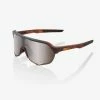 100% S2 Matte Translucent Brown Fade Hiper Silver Mirror Lens -EvoShield shop 100 100 s2 matte translucent brown fade hiper silv