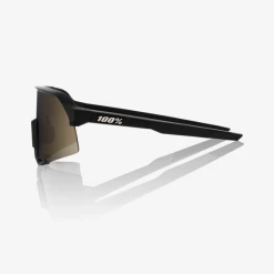 100% S3 - Soft Tact Black - Soft Gold Mirror Lens -EvoShield shop 100 100 s3 soft tact black soft gold mirror lens 7