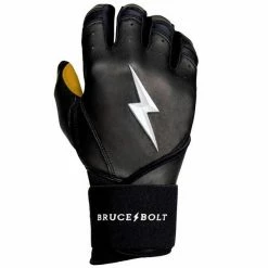 Bruce Bolt Premium Long Cuff Black/Gold -EvoShield shop bruce bolt bruce bolt premium long cuff black gold 2