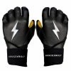 BRUCE BOLT PREMIUM PRO LONG CUFF BATTING GLOVES Black 1 BRUCE BOLT PREMIUM PRO LONG CUFF BATTING GLOVES Black -EvoShield shop bruce bolt bruce bolt premium pro long cuff battin