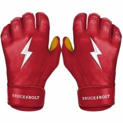 BRUCE BOLT PREMIUM PRO SHORT CUFF BATTING GLOVES White 10 BRUCE BOLT PREMIUM PRO SHORT CUFF BATTING GLOVES White -EvoShield shop bruce bolt bruce bolt premium pro short cuff batti 1
