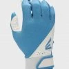 Easton Fundamental Youth Fastpitch Batting Gloves White/Carolina Blue -EvoShield shop easton easton fundamental youth fastpitch batting 2