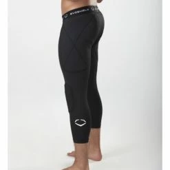 Evoshield 3/4 Sliding Tights Black -EvoShield shop evoshield evoshield 3 4 sliding tights black 2