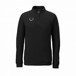 Evoshield Pro Team Heater Fleece Quarter Zip Scarlet -EvoShield shop evoshield evoshield pro team heater fleece quarter 1