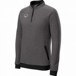 Evoshield Pro Team Heater Fleece Quarter Zip Scarlet -EvoShield shop evoshield evoshield pro team heater fleece quarter 2