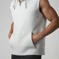 Evoshield Sleeveless Pregame Hoodie Black -EvoShield shop evoshield evoshield sleeveless pregame hoodie 10