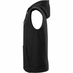 Evoshield Sleeveless Pregame Hoodie Black -EvoShield shop evoshield evoshield sleeveless pregame hoodie 4