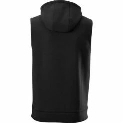 Evoshield Sleeveless Pregame Hoodie Black -EvoShield shop evoshield evoshield sleeveless pregame hoodie 6