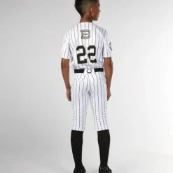 Evoshield Youth Salute White Knicker W/Black Pinstripe 10 Evoshield Youth Salute White Knicker W/Black Pinstripe -EvoShield shop evoshield evoshield youth salute white knicker w b 3