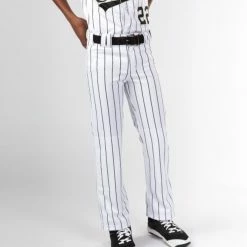 Evoshield Youth Salute White W/Black Pinstripe Pant