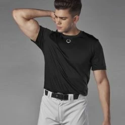 Wilson Evoshield E306 Performance Shirt Black -EvoShield shop evoshield wilson evoshield e306 performance shirt 11