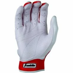 Franklin CFX Pro Batting Gloves Red/Pearl -EvoShield shop franklin franklin cfx pro batting gloves red pearl 2