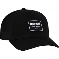 Marucci Est. 2004 Patch Velcro Hat Black