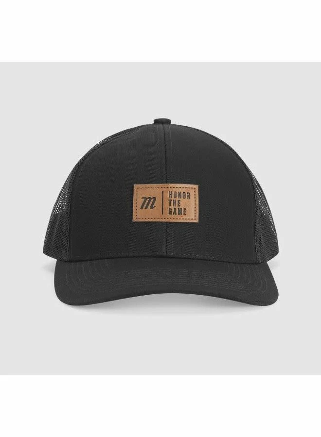 Marucci Honor The Game Patch Snapback Trucker Black 4 Marucci Honor The Game Patch Snapback Trucker Black - Image 2