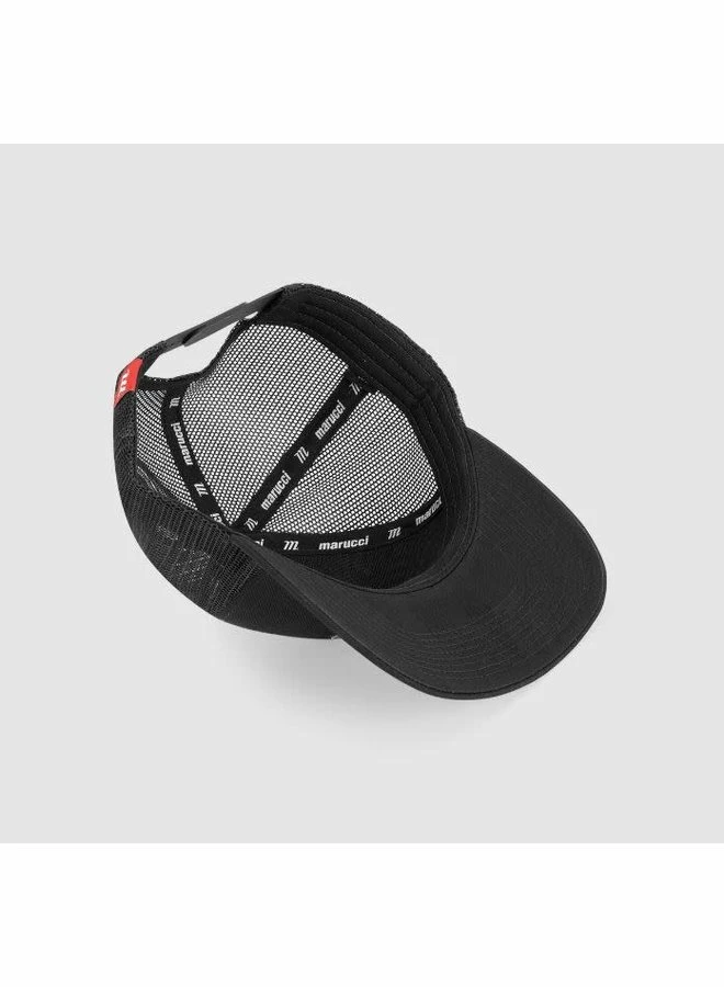 Marucci Honor The Game Patch Snapback Trucker Black 6 Marucci Honor The Game Patch Snapback Trucker Black - Image 4