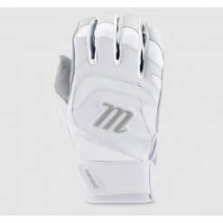 Marucci Signature Adult Batting Glove White -EvoShield shop marucci marucci signature adult batting glove 3