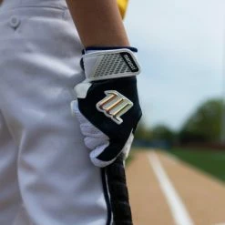 Marucci Youth Crest Batting Glove Black -EvoShield shop marucci marucci youth crest batting glove 6