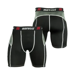 Marucci Youth Elite Padded Sliding Shorts W/Cup White -EvoShield shop marucci marucci youth elite padded sliding shorts 2