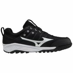 Mizuno Ambition 2 All Surface Low Men's Turf Shoe Black-White -EvoShield shop mizuno mizuno ambition 2 all surface low mens turf 3