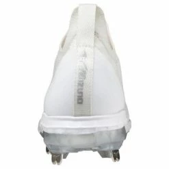 MIZUNO DOMINANT KNIT MEN’S METAL BASEBALL CLEAT - White -EvoShield shop mizuno mizuno dominant knit mens metal baseball cl 4