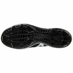 MIZUNO DOMINANT KNIT MEN’S METAL BASEBALL CLEAT - Black/White 11 MIZUNO DOMINANT KNIT MEN’S METAL BASEBALL CLEAT - Black/White -EvoShield shop mizuno mizuno dominant knit mens metal baseball cl 9