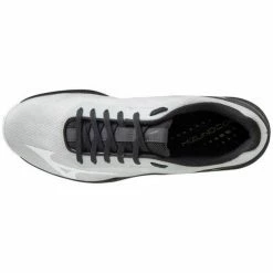 MIZUNO Men's TF-02 Training Shoe - Grey/Black -EvoShield shop mizuno mizuno mens tf 02 training shoe grey black 3