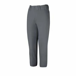 Mizuno Womens Belted Softball Pant Grey -EvoShield shop mizuno mizuno womens belted softball pant 3