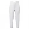 Mizuno Women's Non-Belted Low Rise Fastpitch Pants White XS