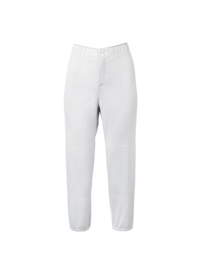 Mizuno Women's Non-Belted Low Rise Fastpitch Pants White XS 2 Mizuno Women's Non-Belted Low Rise Fastpitch Pants White XS