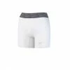Mizuno Women's Aero Vent Padded Sliding Short White -EvoShield shop mizuno womens aero vent padded sliding short