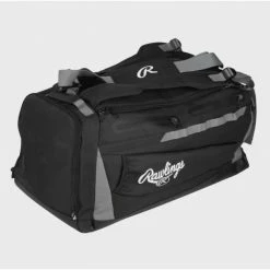 Rawlings MACH Duffle Bag Black -EvoShield shop rawlings rawlings mach duffle bag 3