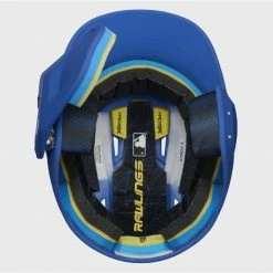 Rawlings Mach One-Tone Helmet W/ADJUST Matte Royal Jr LHB -EvoShield shop rawlings rawlings mach one tone helmet w adjust ma 3