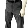 Smitty Mens 4-Way Stretch Flat Front Plate Pant Charcoal