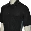 Smitty MLB Style Umpire Shirt With Side Panel BK/CG