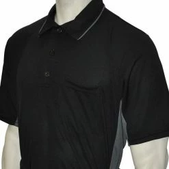 Smitty MLB Style Umpire Shirt With Side Panel BK/CG