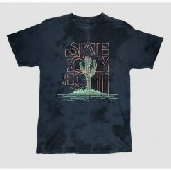 State Forty-Eight State Forty Eight Saguaro Party Crew Neck Navy & Black Small