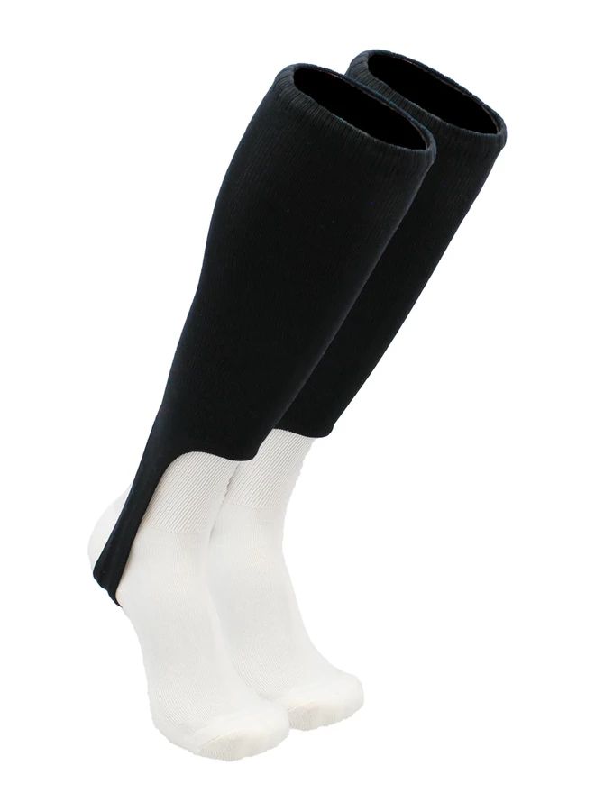 TCK Sports TCK 7" Solid Color Baseball/Softball Stirrups Black 3 TCK Sports TCK 7" Solid Color Baseball/Softball Stirrups Black