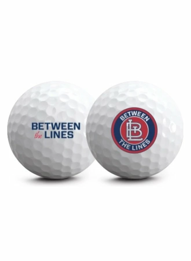 Vice Golf Pro Ball - Between The Lines Logo (Sleeve Of 3) 3 Vice Golf Pro Ball - Between The Lines Logo (Sleeve Of 3)
