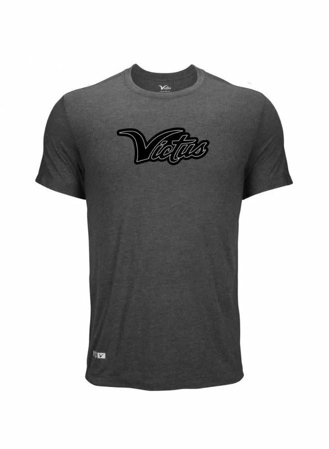 Victus The Brand Tee V-Fit Active Tee Ash Grey 4 Victus The Brand Tee V-Fit Active Tee Ash Grey - Image 2