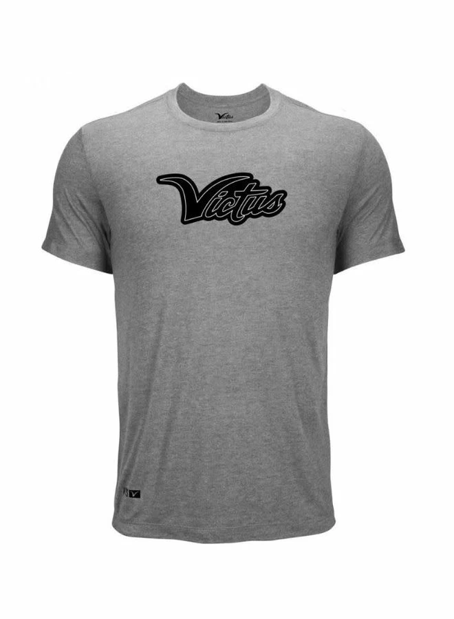 Victus The Brand Tee V-Fit Active Tee Ash Grey 3 Victus The Brand Tee V-Fit Active Tee Ash Grey
