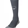 Wilson Evoshield Grey Training Crew Sock M -EvoShield shop wilson evoshield grey training crew sock m