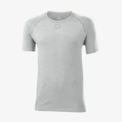 Wilson Evoshield Seamless Training Tee Mens Pebble -EvoShield shop wilson evoshield seamless training tee mens pebble 2