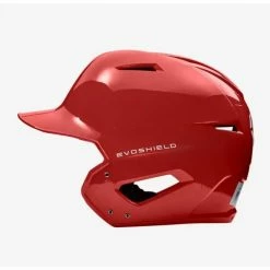 Wilson Evoshield XVT Batting Helmet High Gloss Finish Scarlet -EvoShield shop wilson evoshield xvt batting helmet high gloss fin 4