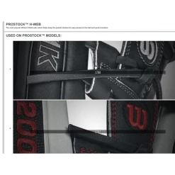 Wilson PRO STOCK H WEB PURPLE