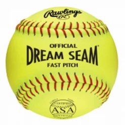Wilson ASA NFHS 11 Inch Dream Seam High Density Cork Core Leather Softballs